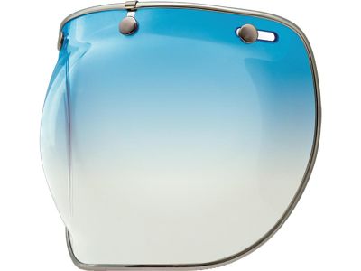 923578 - BELL Custom 500 Deluxe Bubble Shield Ice Blue