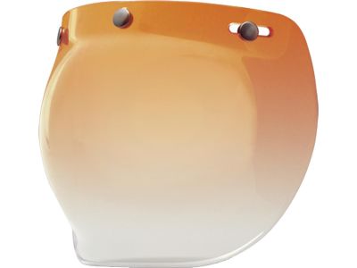 923583 - BELL Custom 500 3-Snap Bubble Shield Amber Gradient
