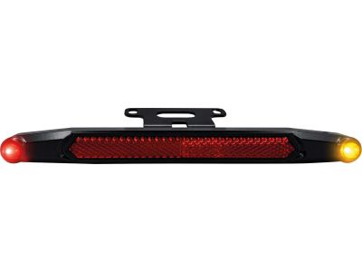 923608 - HeinzBikes Nano 3 in 1 LED Lightbar with LED Turn Signals, Brake- and Taillight for Sportster S Black Powder Coated Tinted LED