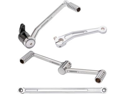 923910 - ARLEN NESS Speedliner Brake and Shift Arm Control Kit with Heel/Toe Shifters Chrome
