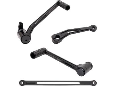 923911 - ARLEN NESS Speedliner Brake and Shift Arm Control Kit with Solo Shifter Black