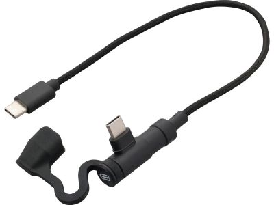 923953 - DAYTONA L-Shaped USB Cable USB Connector Type C to Type C
