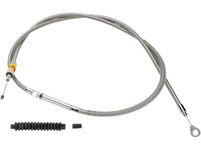 924074 - Barnett Stainless Braided Clutch Cable Standard, 70° Elbow Stainless Steel Clear Coated 65,5"
