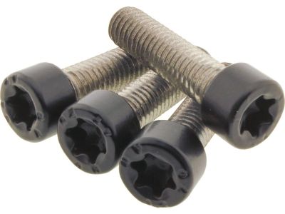 924735 - screws4bikes Handlebar Clamp Screw Kit Satin Black Powder Coated