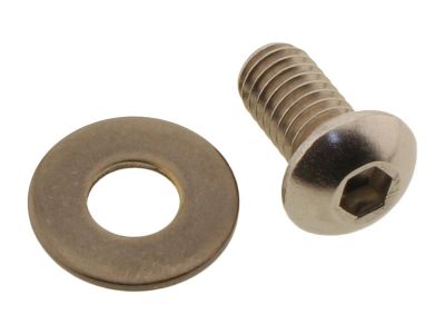 924821 - screws4bikes Aircleaner Screw Kit Supplied are 1 screw and 1 washer Stainless Steel