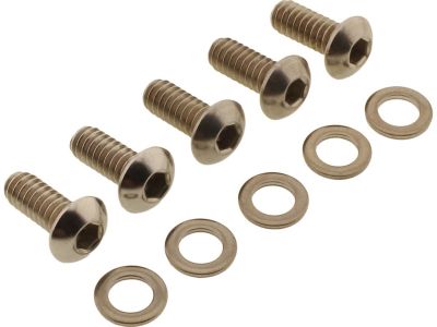 924841 - screws4bikes Derby Cover Screw Kits Stainless Steel