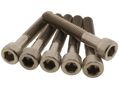 924842 - screws4bikes Gas Cap Screw Kit Stainless Steel