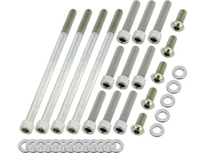 924866 - screws4bikes Primary Cover Screw Kit For Touring Stainless Steel