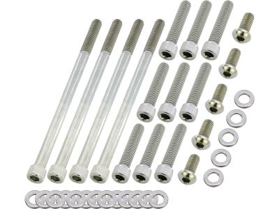 924867 - screws4bikes Primary Cover Screw Kit For Softail Stainless Steel