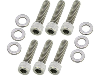 924880 - screws4bikes Transmission Top Cover Screw Kit Stainless Steel