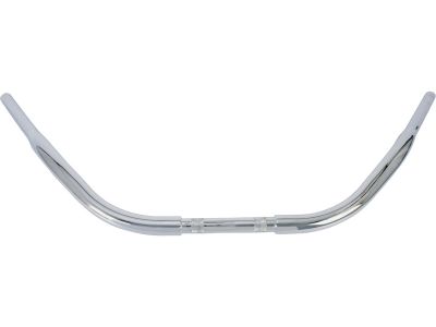 925151 - BURLY 1 1/4" Beach Bar Handlebar Non-Dimpled 3-Hole Black 1 1/4" Throttle By Wire Throttle Cables