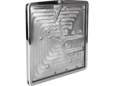 925184 - Thunderbike Inside License Plate Base Plate French Size 210x130mm Aluminium Polished