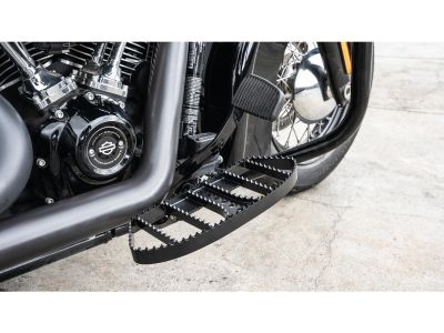 925222 - BURLY MX-Style Floorboards Satin Black Powder Coated