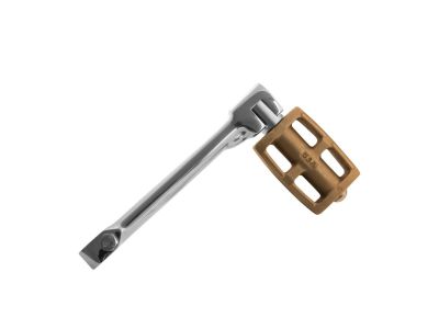 925448 - BAKER Straight Kick Arm and Pedal Complete Assembly Bronze Stainless Steel Polished