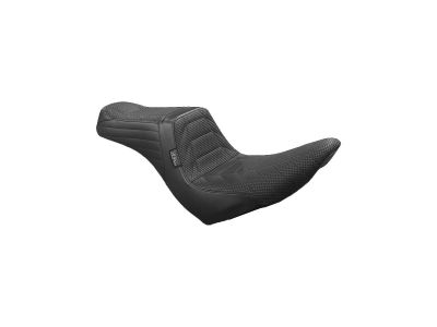 926442 - Le Pera Tailwhip Seat Track Pleat, Driver Seating: 12.25" Wide, Passenger Seating 7" Wide Black Vinyl