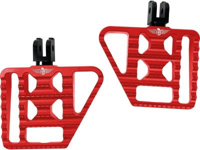 926563 - HeinzBikes V1 Performance Mini Floorboards Red Anodized