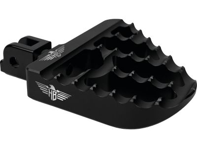926566 - HeinzBikes V2 Performance Mini Floorboards Black Satin Anodized