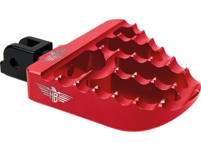 926574 - HeinzBikes V2 Performance Passenger Mini Floorboards Red Anodized