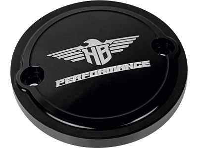 926585 - HeinzBikes Performance Timer Cover 2-Hole Gloss Black Anodized