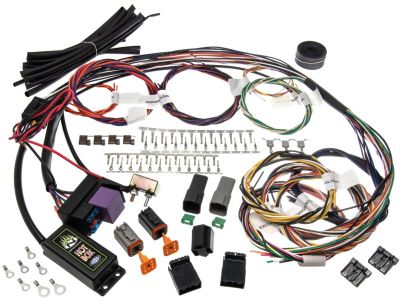 928120 - NAMZ Complete Bike Harness With Starter Relay, 3-Circuits and Turn Signal Self Canceling Module