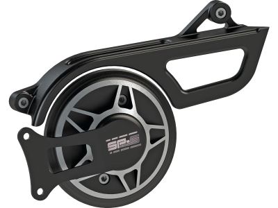 929308 - Thunderbike Front Pulley Cover for Sportster S and Nightster SP-S Design Black Cut