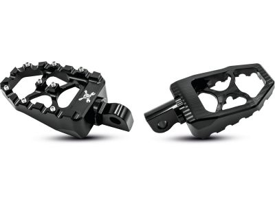 929384 - BURLY Footpegs Black Anodized