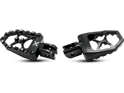 929385 - BURLY Footpegs Black Anodized