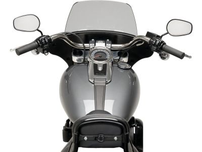 929754 - SANTEE Replacement Windscreen for Softail Sport Glide Touring; Height 250 mm x Width 400 mm