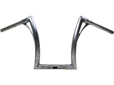 929972 - Kodlin 380 Tall Flow Bar Super Fat Handlebar for Road Glide with 1 1/4" Clamp Diameter 3-Hole Raw 1,4" Throttle By Wire