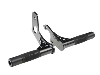 930061 - CULT WERK Club Style Crash Bar Gloss Black Powder Coated