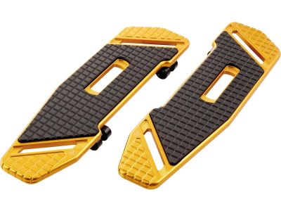 930213 - ARLEN NESS Speedliner Driver Floorboards Gold Anodized