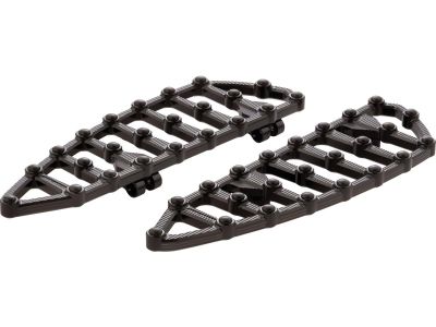 930232 - ARLEN NESS MX Driver Floorboards Black Anodized