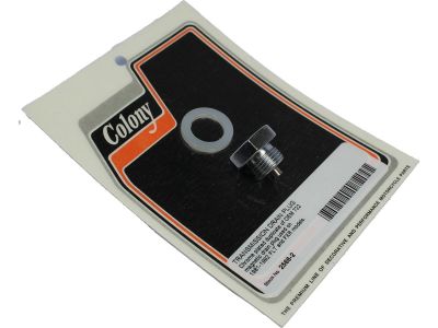 930441 - COLONY Transmission Drain Plug Magnetic, includes Gasket Chrome