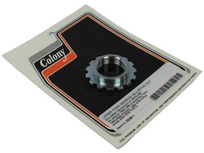 930461 - COLONY Upper Fork Bearing Adjustment Nut Zinc Plated