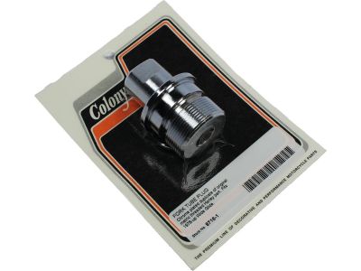 930477 - COLONY Fork Tube Plug Chrome