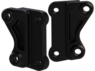 930796 - Thunderbike Axial Front Brake Caliper Adapter Set, For Upside Down Fork, From 300 mm to 340 mm Double Brake Discs Black Front Left Right