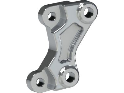 930797 - Thunderbike Axial Front Brake Caliper Adapter From 300 mm to 340 mm Brake Disc Aluminium Polished Front Left