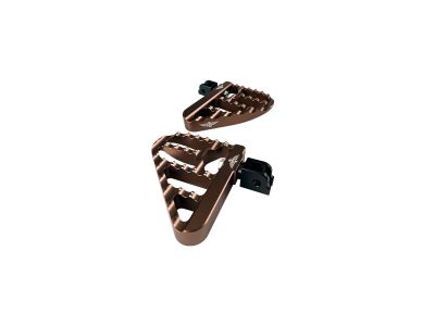 930901 - HeinzBikes V2 Performance Mini Floorboards Bronze Anodized