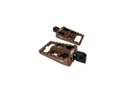 930906 - HeinzBikes MX V1 Passenger Pegs Bronze Anodized