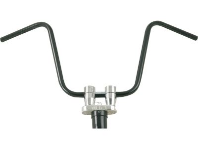 931072 - FEHLING 400 Ape Hanger Handlebar Dimpled 3-Hole Black Powder Coated 1" Throttle By Wire