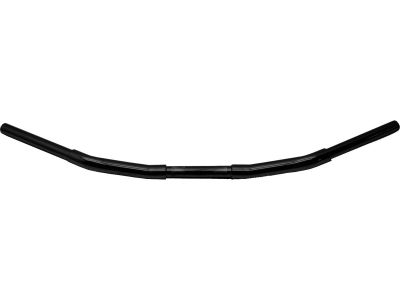 931086 - FEHLING 1 1/4" Fat Flyer Bar Handlebar with 1 1/4" Clamp Diameter Dimpled 3-Hole Black Powder Coated 1 1/4" 1000 mm Throttle By Wire