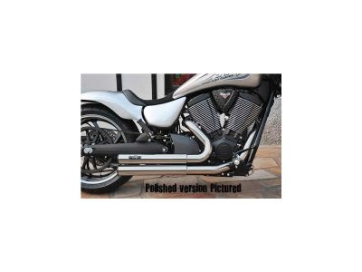 990020 - PM AMERICAN CYCLES Top Chop Hammer Exhaust Black