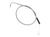 41870 - Motion Pro Armor Coated Idle Cable 90 ° Stainless Steel Clear Coated 27,2"