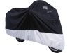 622011 - Nelson-Rigg Deluxe MC904 M Motorcycle Cover Size M Black Silver