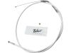 649740 - Barnett Platinum Idle Cable 45 ° Stainless Steel Clear Coated Chrome Look 28,5"