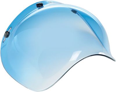 01310067 - Biltwell POLYCARBONATE BUBBLE SHIELD GRADIENT BLUE