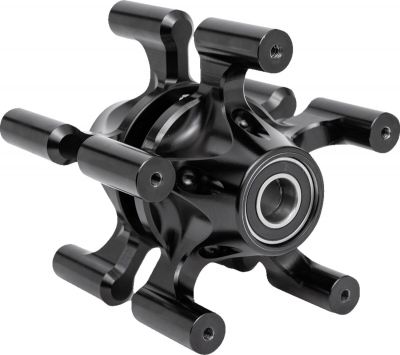 02130852 - ARLEN NESS HUB FT DUAL SPIDER BLK