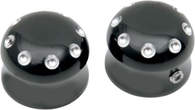 02140239 - COVINGTONS CAPS AXLE 07-18 FLST BLK