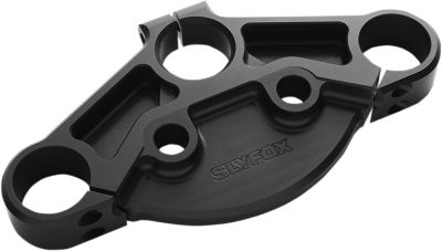 04080380 - SLYFOX TRIPLECLAMP TOP 14+FLH BK