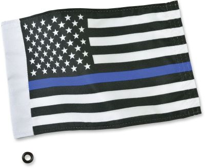 05211550 - SHOW CHROME FLAG THIN BLUE LINE